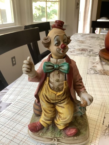 Melody In Motion Clown Figure Statue Japan GREAT Working Missing Ballons - Picture 9 of 15