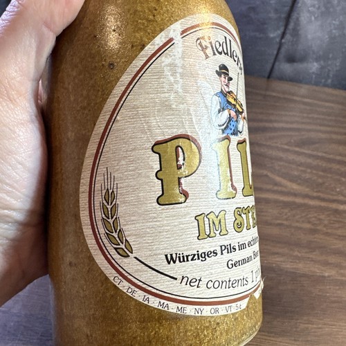 Fiedlers PILS IM STEIN Stoneware German Beer Crock Empty - Picture 9 of 12