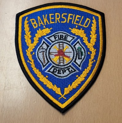 Bakersfield, California Feuerwehr Fire Fighter Patch Aufnäher Abzeichen