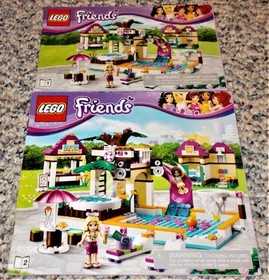 LEGO Friends #41008 "Heartlake City Pool" - 100% Complete with 2 Manuals