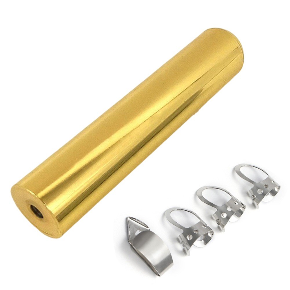 80*15*15mm Stainless Steel Hawaiian Guitar Tonebar Electric Guitar Lap Kit j