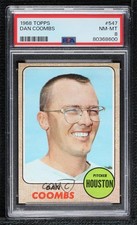 1968 Topps High # Danny Coombs #547 PSA 8 1ar2