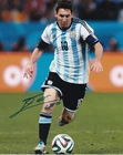 LIONEL MESSI SIGNED AUTOGRAPH 8X10 PHOTO FC BARCELONA ARGENTINA