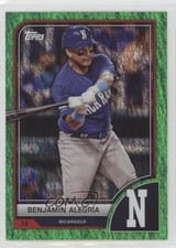 2023 Topps World Baseball Classic Green Sparkle Foil 49/75 Benjamin Alegria 7pv