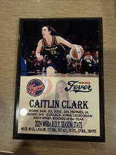 2024 Caitlin Clark Rookie Year Plaque