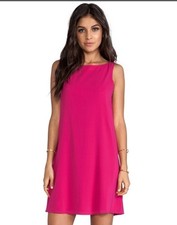 Alice+Olivia Dress Cut out back Hot Pink Large L