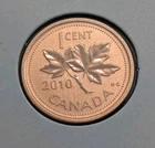 RARE - Canada 1 Cent 2010 Magnetic Specimen Penny SP Perfect Condition