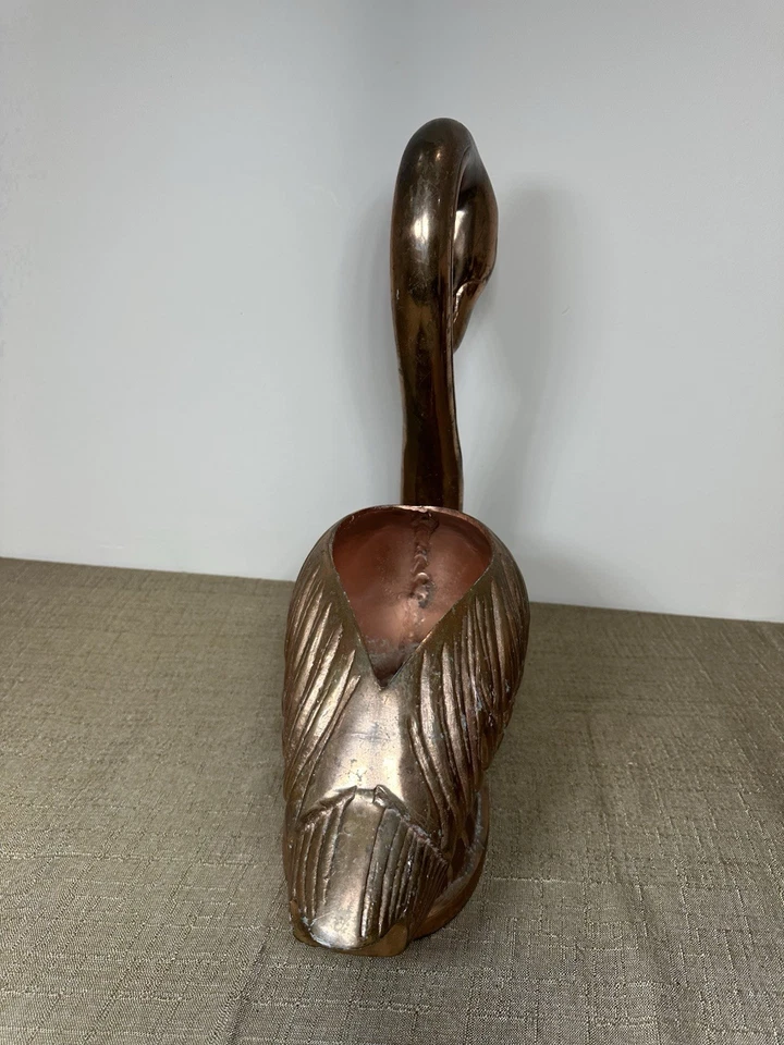 Absolut Elyx Cobre Flamenco Punzón Cubo de Hielo Enfriador de Vino Raro 20.5" Foto 4 de 4