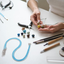 10pcs 20 Inch Waxed Necklace Cord, Bulk Necklace String with Clasp 1.5mm Waxe...