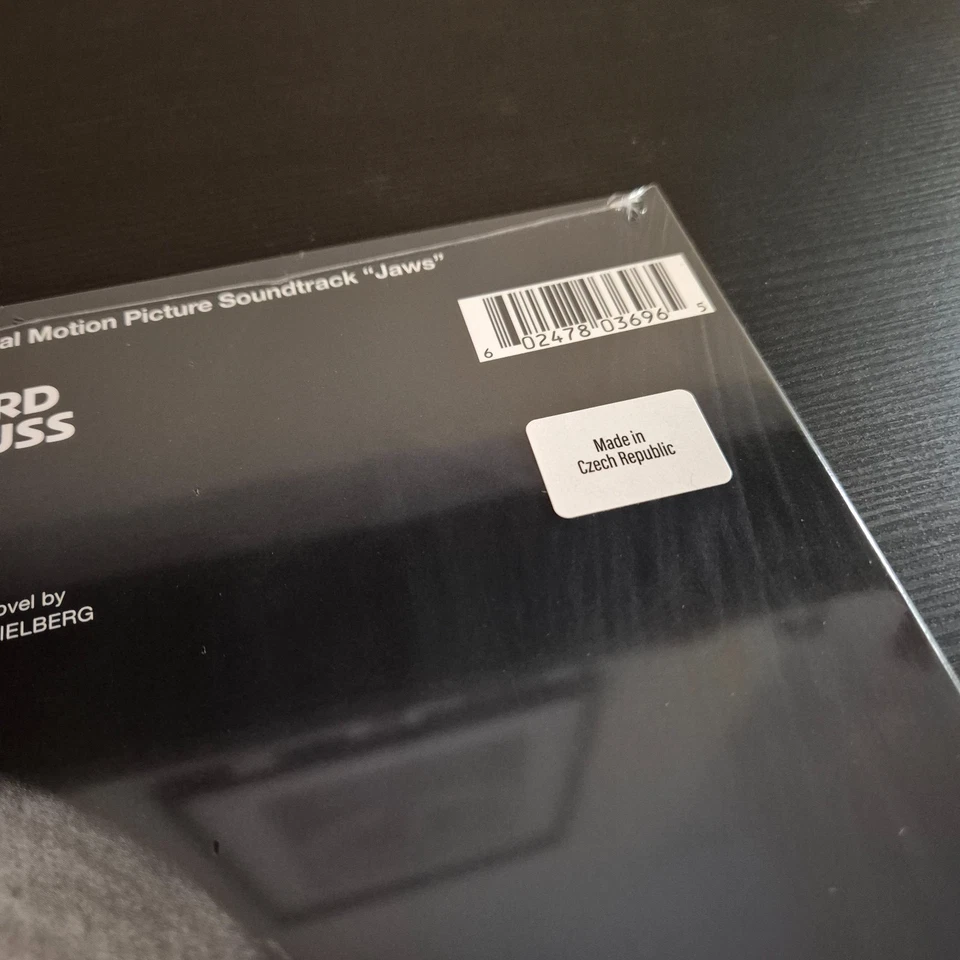 JAWS - Original Motion Picture Soundtrack "BLOOD IN THE WATER" SPLATTER Vinyl LP - Image 4 of 4