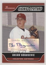 2006 Bowman Signs of the Future Brian Bogusevic #SOF-BB Auto 2u3