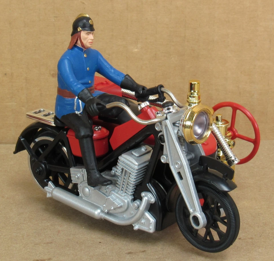 LGB 20030 Track Motorcycle Fire Brigade G-Gauge LNIB * - Image 3 of 4
