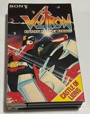 Beta Betamax Tape Video Movie Voltron Castle Of Lions 1984 80 s Animation RARE