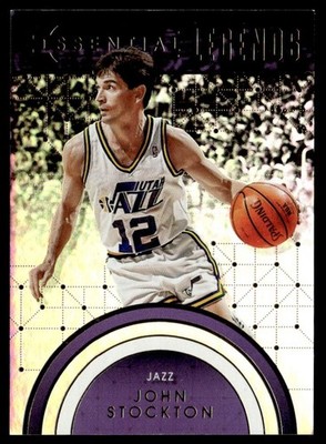 2017-18 Panini Essentials Essential Legends John Stockton Utah Jazz #EL-21