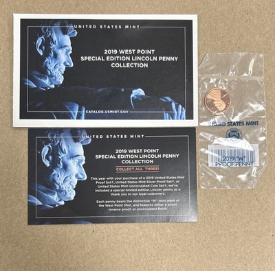 2019 W West Point Proof Lincoln Shield Special Edition