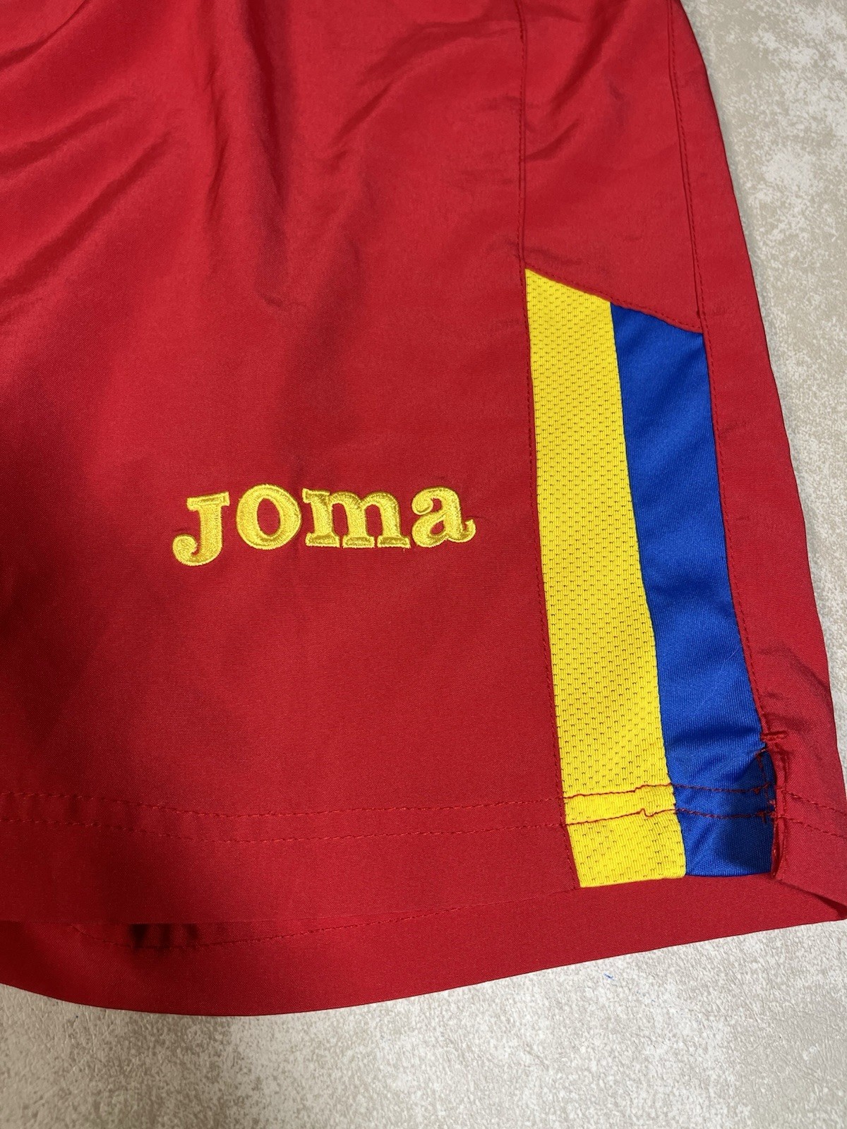 Joma Romania Red Soccer Shorts Size Medium 1156