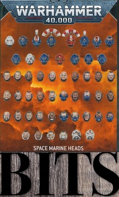 Warhammer 40K Ultramarine Blood Dark Angel SPACE MARINE HEADS UPGRADE Bit Bits