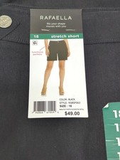 Rafaella Womens 7 Inseam  Stretch Short Pocke...