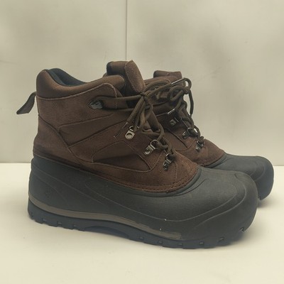 Northside Men's Tundra 200 Gram Insulated Boots Brown Black Size 12 Men's 