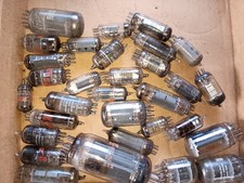 LOT OF 30 Miscellaneous Vacuum Tubes-Untested. some Zenith