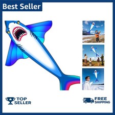 Large Shark Kites for Kids  Adults, Easy to Fly, Beginner Kite for Boys  Girls