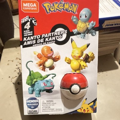 MEGA Construx Pokémon Kanto Partners 90pc Set Pikachu & Friends GCN21 6+