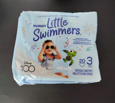Huggies Little Swimmers Disposable Swimpants Size 3 S Small 16-26 LB 20 Count