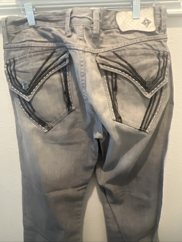 MONARCHY Gray Men’s Jean 33x30 - Picture 1 of 9