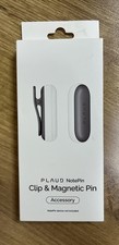 PLAUD NotePin AI Voice Recorder Exclusive Magnetic Pin and Clip Gray