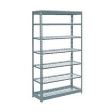 Global Industrial Heavy Duty Shelving 48"W x 24"D x 96"H With 7 Shelves Wire