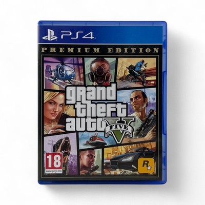 PS4 - Grand Theft Auto V #Premium Edition EU mit OVP sehr guter Zustand