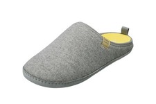 Pansy Room Shoes, Lady's Stretch, Medium, Gray