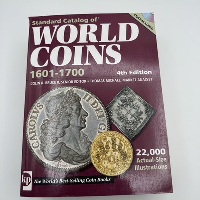 Standard Catalog Of World Coins 1601 - 1700 DVD 4th E Value Identification Guide