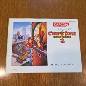 Disney Chip 'N Dale: Rescue Rangers 2 Nintendo NES CIB