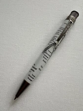 Retro 51  Tornado Metalsmith Dr Grey Skeleton Rollerball Pen Brand New in Box