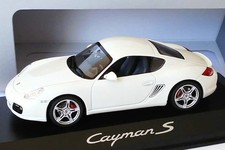MINICHAMPS 1:43 Porsche Cayman S Carraraweis 2009 White Dealer ver wap02000919-c