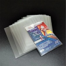 100pcs Inner Sleeve Protectors for Football Card, Sports Cards,