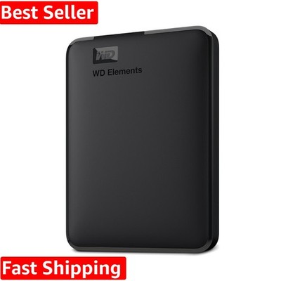 WD 2TB Elements Portable External Hard Drive   High-Speed USB 3.0 Storage