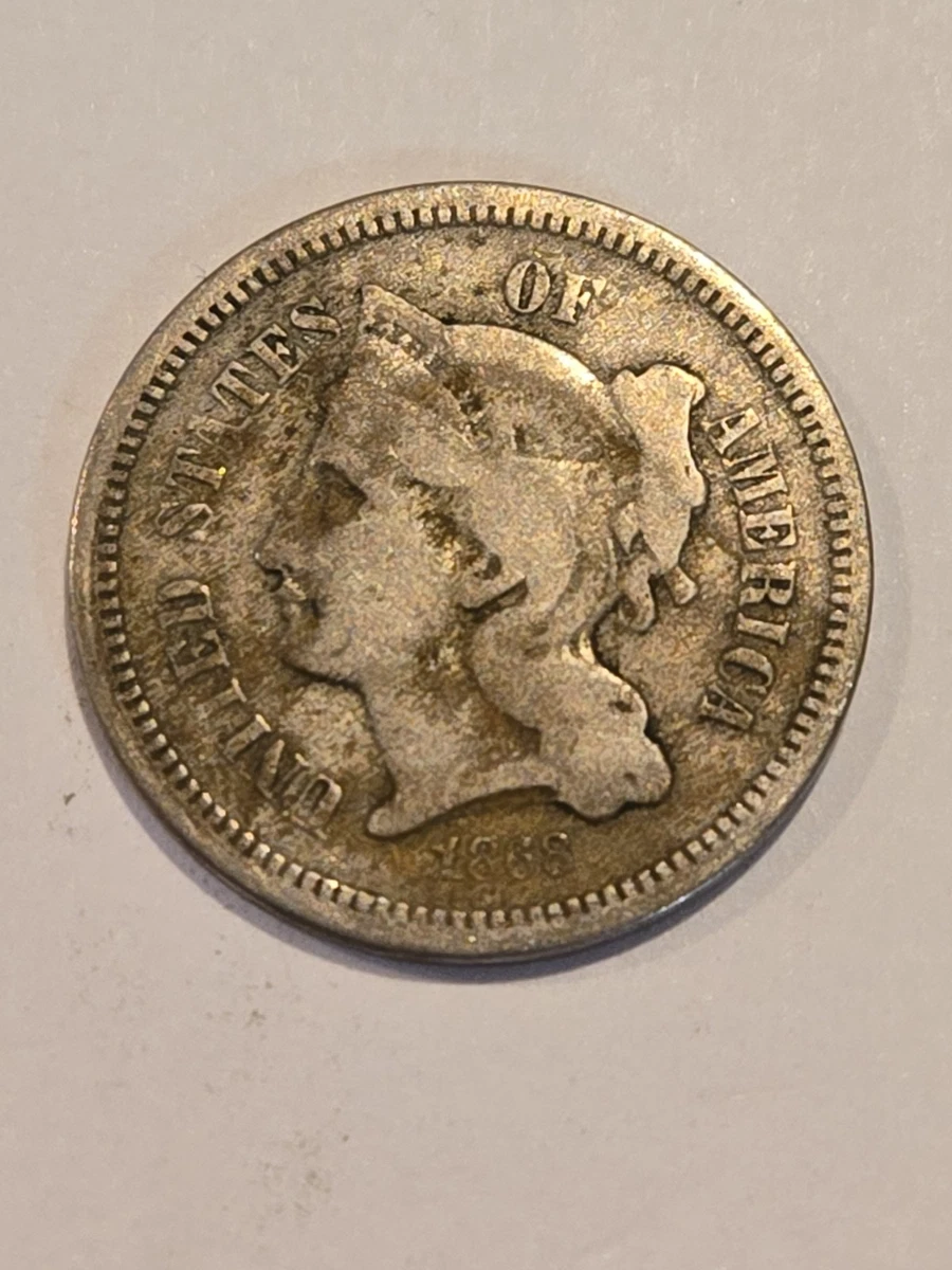 1868 Year US Three Cent Nickels for sale | eBay