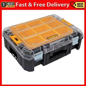 DEWALT Tool Box Storage Organizer Portable Toolbox Case, TSTAK Expansion, Clear