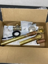 Kohler K-7259-BN Clearflo Brass Toe Tap Bath Drain in Vibrant Brushed Nickel