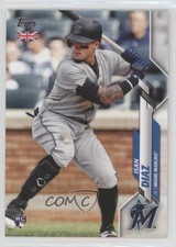 2020 Topps UK Edition Isan Diaz #168 ou5
