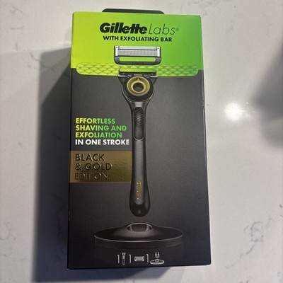 Gillette Labs with Peeling Bar Rasierer - Schwarz/Gold