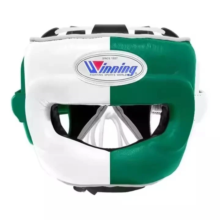 Боксерский комплект Winning — перчатки, защита головы, защита паха — боксерский набор премиум-класса 16 унций - Изображение 3 из 4