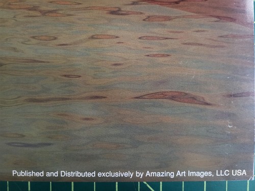 Surreal art, futuristic "A Walk Between Worlds" by M.L. Walker 36"x24" - Picture 3 of 3