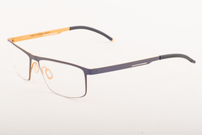 Orgreen HOXTON 421 Matte Dark Gray / Matte Orange Titanium Eyeglasses 54mm
