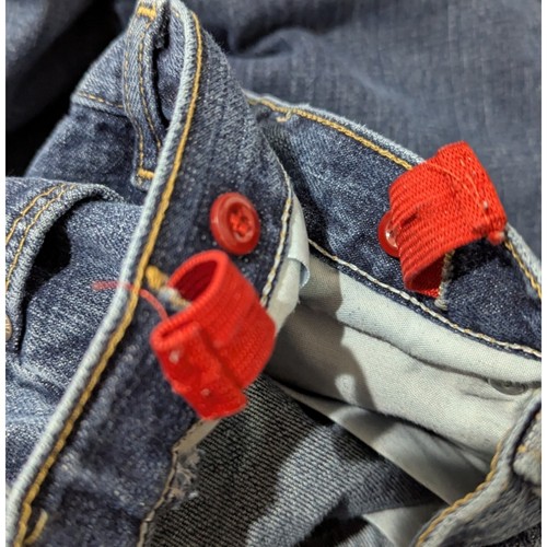 Boys Wrangler Jeans Husky Size 12 Blue Denim - Picture 7 of 13
