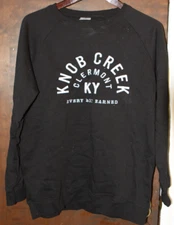 New Knob Creek Sweatshirt Medium Black
