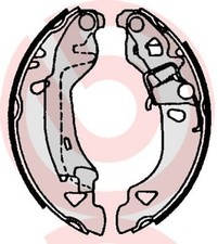 BREMBO S 23 513 Bremsbackensatz passend für FIAT LANCIA