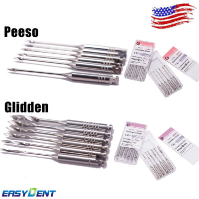 #ad #ad 6pcs Endodontic Gates Drill Dental Peeso Reamers Glidden Rotary Paste Carriers $10.90